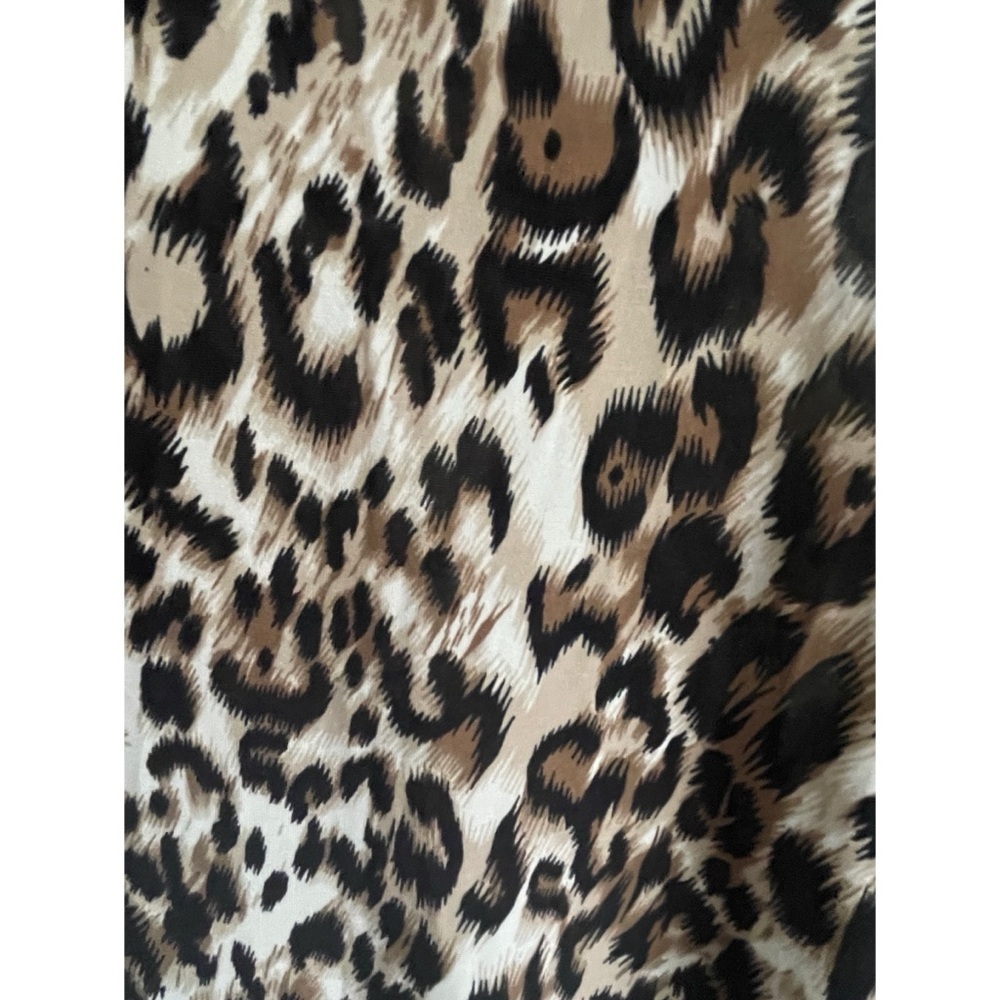 ** BUNDLE SALE 3/$16 ** Avenue Sleeveless Maxi Sundress Animal Print Size 18/20 - Picture 10 of 14